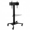 Pedestal 0 Pedestal Pedestal con ruedas de piso para pantallas tv 32 a 75 pulgadas